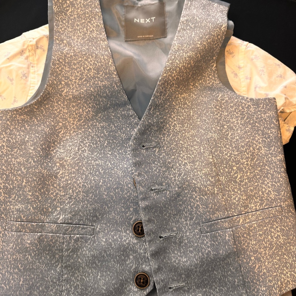 Next Boy’s Patterned Blue 3 Piece Set